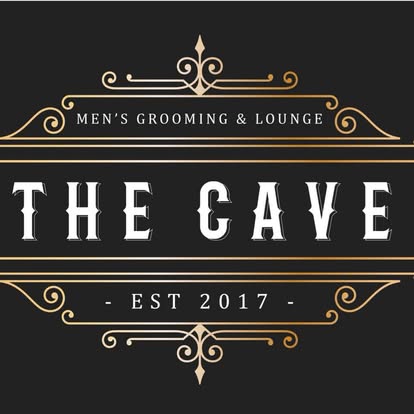 The Cave brass seal logo